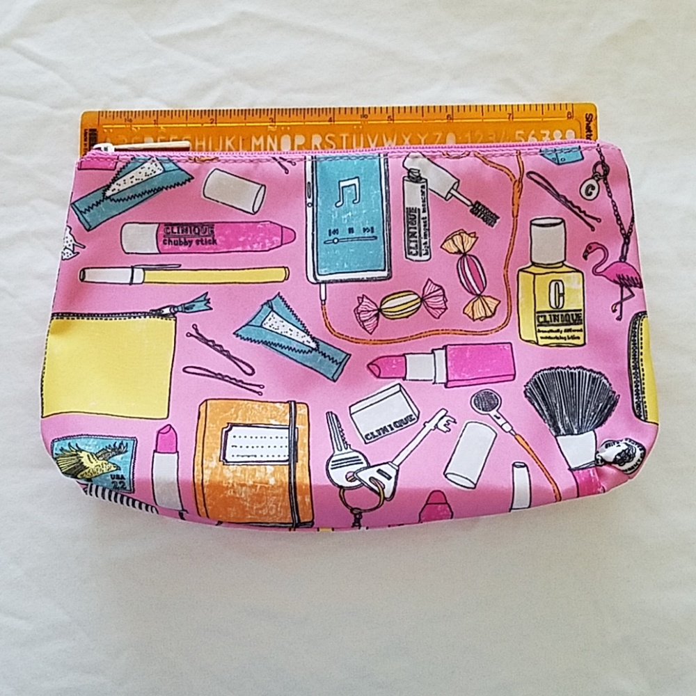Clinique Pink Make-up Bag